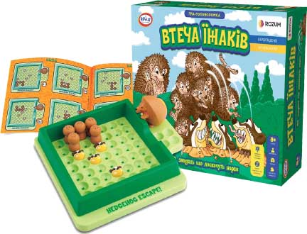 Купити настільну гру "Втеча їжачків"