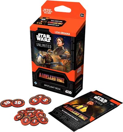 Купить Star Wars: Unlimited — A Lawless Time Spotlight Deck. Leia Organa