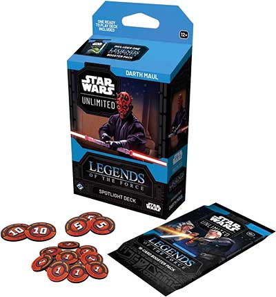 Star Wars: Unlimited TCG — Legends Of The Force Spotlight Deck. Darth Maul