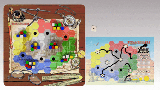 Настольная игра SteamRollers