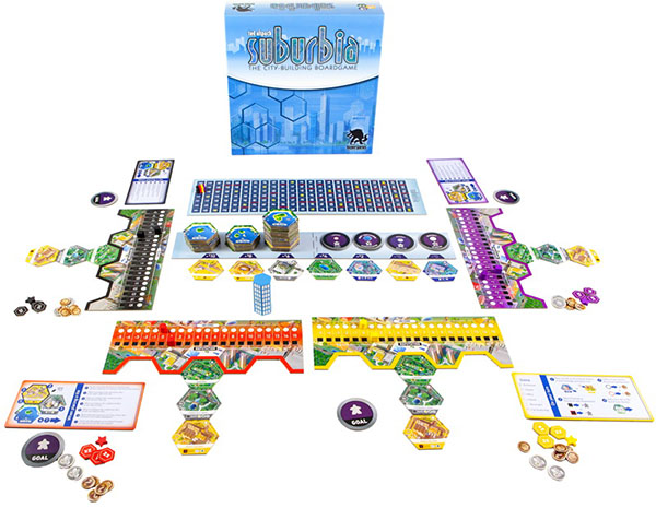 Настольная игра Suburbia