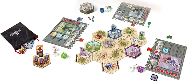 Настольная игра Таємниці замку Карак II на украинском