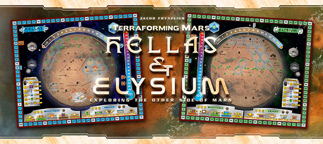 Настільна гра Terraforming Mars: Hellas & Elysium, додаток