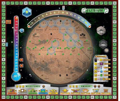 Настільна гра Terraforming Mars: Hellas & Elysium, додаток