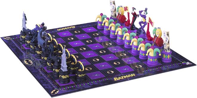 Купить The Batman Chess Set (The Dark Knight vs The Joker)