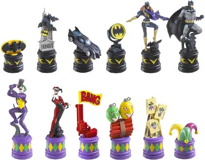 Купить The Batman Chess Set (The Dark Knight vs The Joker)
