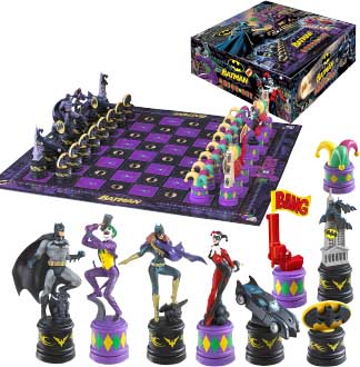 Купить The Batman Chess Set (The Dark Knight vs The Joker)