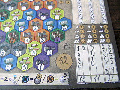 Настільна гра The Castles of Red: The Dice Game