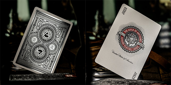 Гральні карти Theory 11 —  Artisan Silver Edition