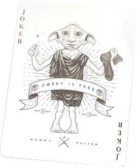 Купить игральные карты Theory 11 — Harry Potter deck: Yellow (HufflePuff)