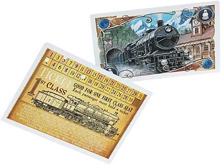 Ticket to Ride Europe — Art Sleeves (168 Sleeves)