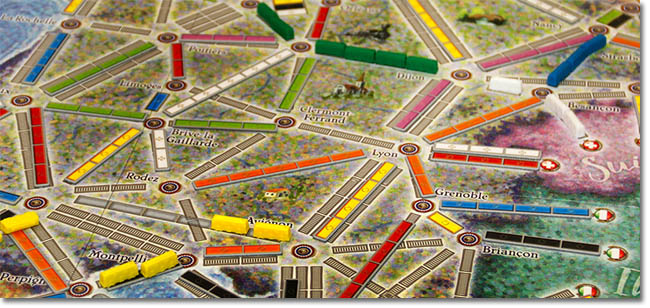 Настольная игра Ticket to Ride: France & Old West