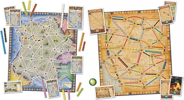 Настольная игра Ticket to Ride: France & Old West