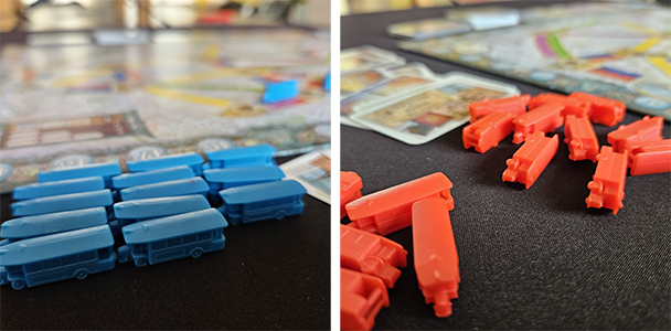 Настольная игра Квиток на потяг: Париж на украинском