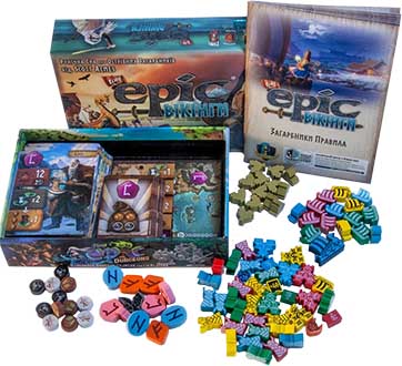 Купить настольную игру Tiny Epic: Вікінги