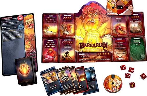 Купити настільну гру Dice Throne: Season One — Barbarian vs Moon Elf