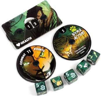 Купить настольную игру Dice Throne: Season Two — Tactitian vs Huntress