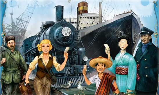 Ticket to Ride: Рейки та вітрила