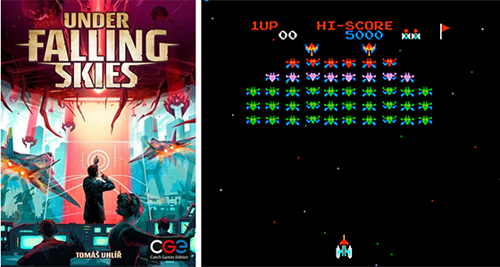 Настольная игра Under Falling Skies