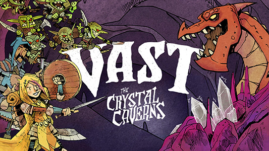 Настільна гра Vast: The Crystal Caverns