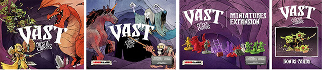 Серія настільних ігор Vast: The Crystal Caverns