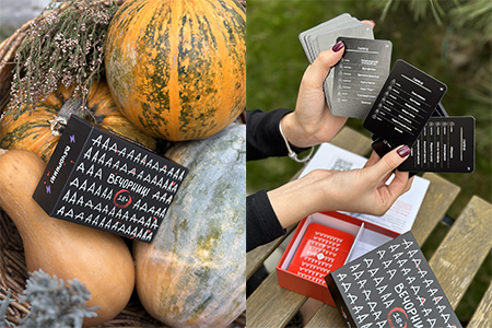 Настольная игра Вечорниці 18+ на украинском