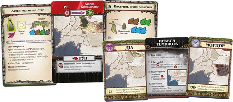 Купити настільну гру Володар Перснів: Доля Братства