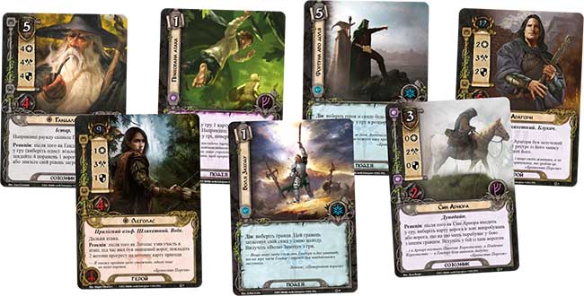 Купити настільну гру Володар перснів: Карткова гра