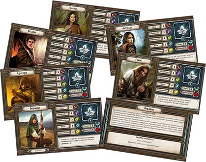 Купить настольную игру Володар Перснів. Пригоди в Середзем'ї