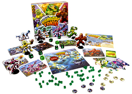 Настольная игра Повелитель Токио на украинском языке