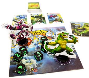 Настольная игра Повелитель Токио на украинском языке