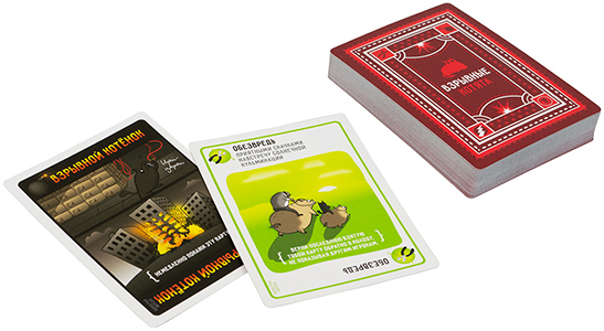 Настольная игра Взрывные котята 18+ Hobby World