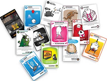 Купить настольную игру Вибухові кошенята: Видання для дорослих