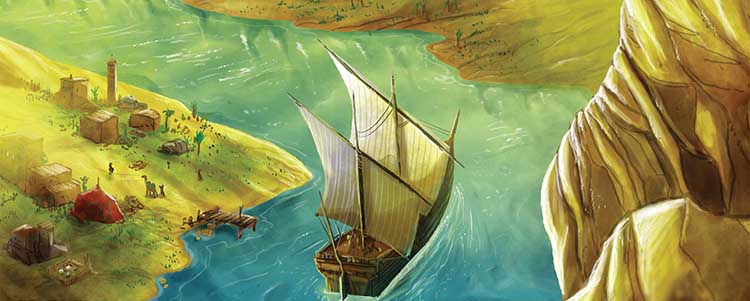 Купити настільну гру Wayfarers of the South Tigris