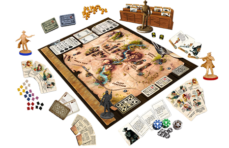 Настольная игра Легенди Дикого Заходу на украинском