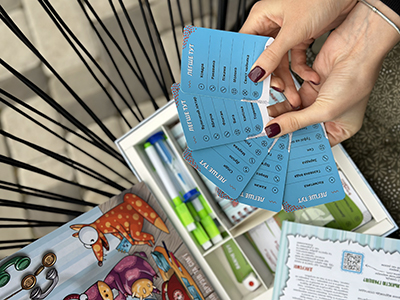 Настільна гра Зіпсований телефон українською