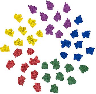 Купити набір токенів гравців для настільної гри Змієвир