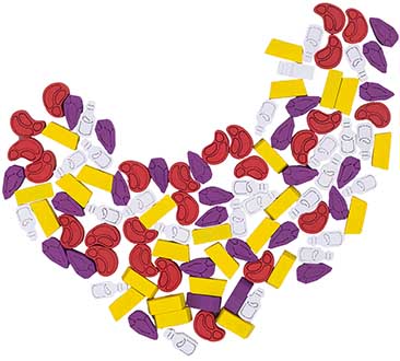 Купити набір токенів ресурсів для настільної гри Змієвир