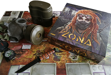 Настільна гра Zona: The Secret of Chernobyl