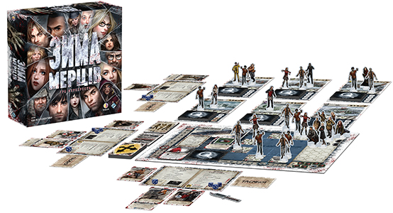 Настольная игра Зима Мерців: Гра перехресть на украинском