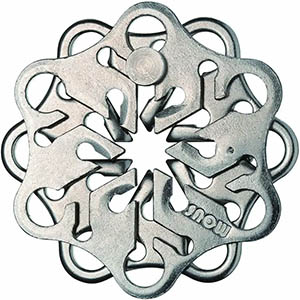 Головоломка 2* - Снежинка (Cast Puzzle Snow)