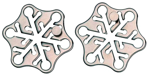 Головоломка 2* - Снежинка (Cast Puzzle Snow)