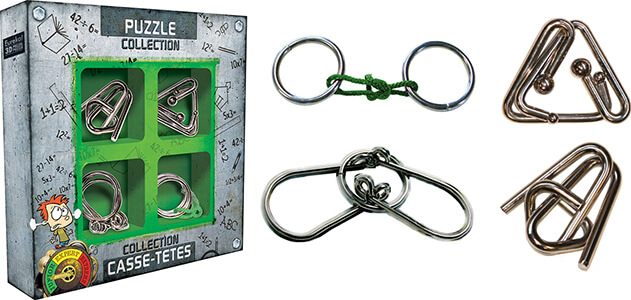 Набор головоломок Junior Metal Puzzles