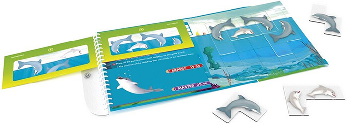 Магнитная головоломка Дельфины-Акробаты