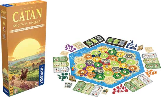CATAN: Міста й лицарі — Доповнення для 5-6 гравців