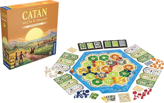 Купить дополнение Catan: настільна гра — Міста й лицарі