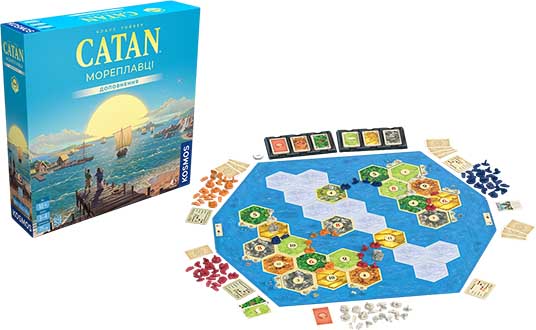 Купить дополнение CATAN: настільна гра — Мореплавці
