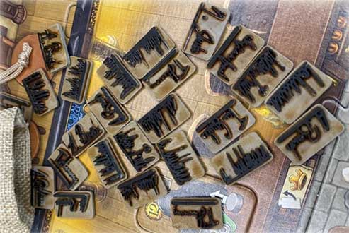 Купити набір преміальних жетонів підписів для настільної гри Таверны Тифенталя