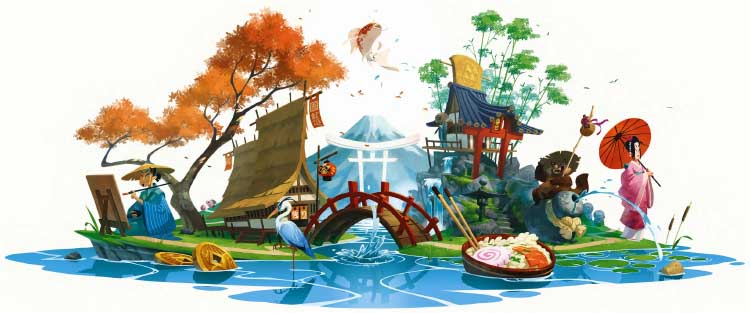 Купити настільну гру Токайдо