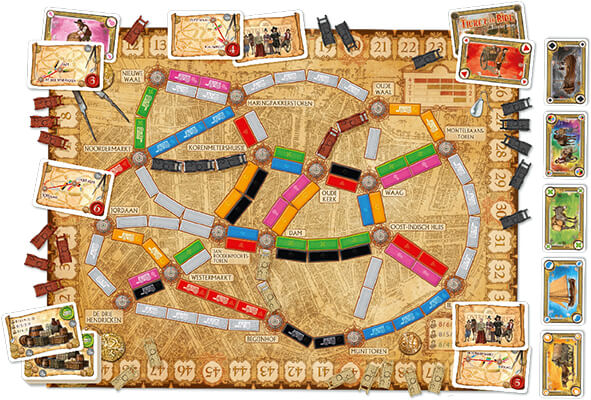 Купить настольную игру Ticket to Ride: Amsterdam